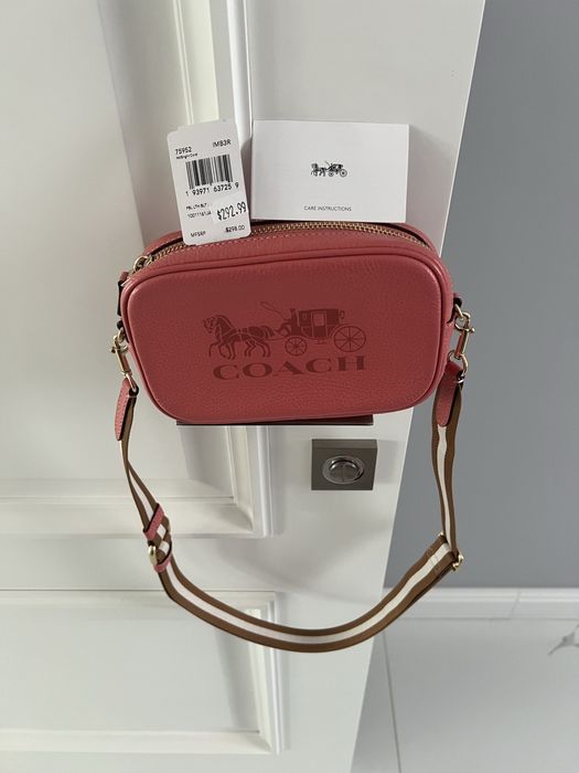 Поясна сумка трансформер Coach бананка оригінал