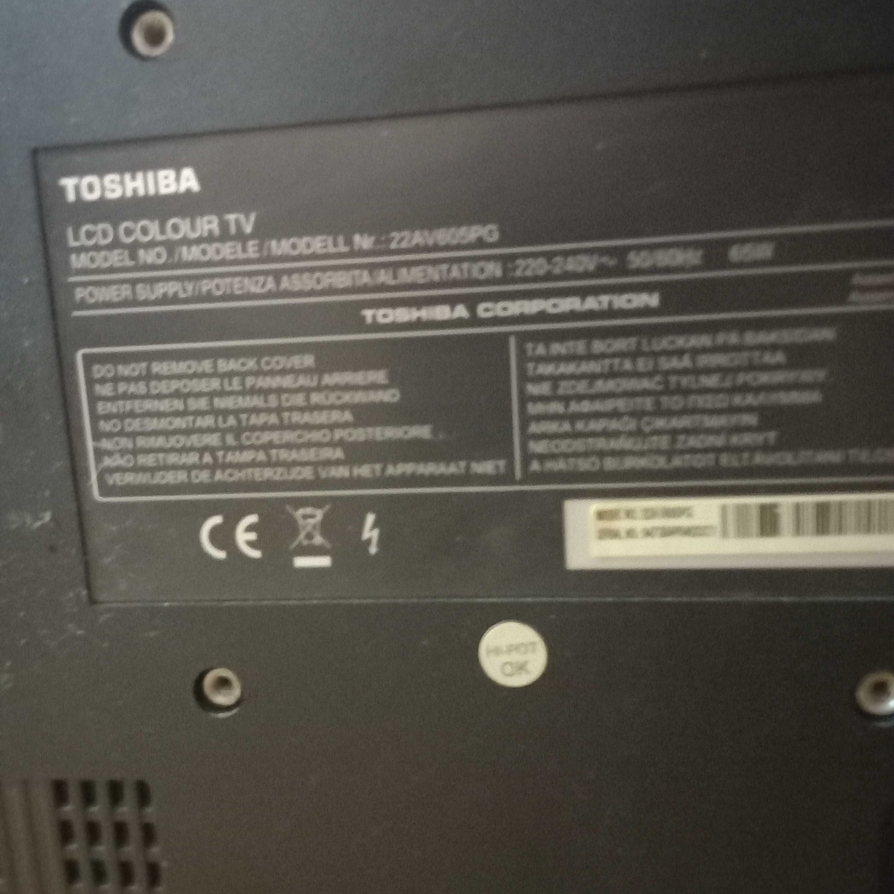 Mały Telewizor toshiba