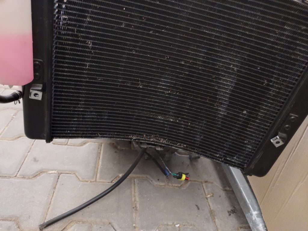 KTM 1290 Super Adventure S R 2019 chłodnica wody wentylator radiator