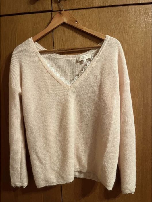 Sezane, дорогий светр з гарним складом. розмір s.