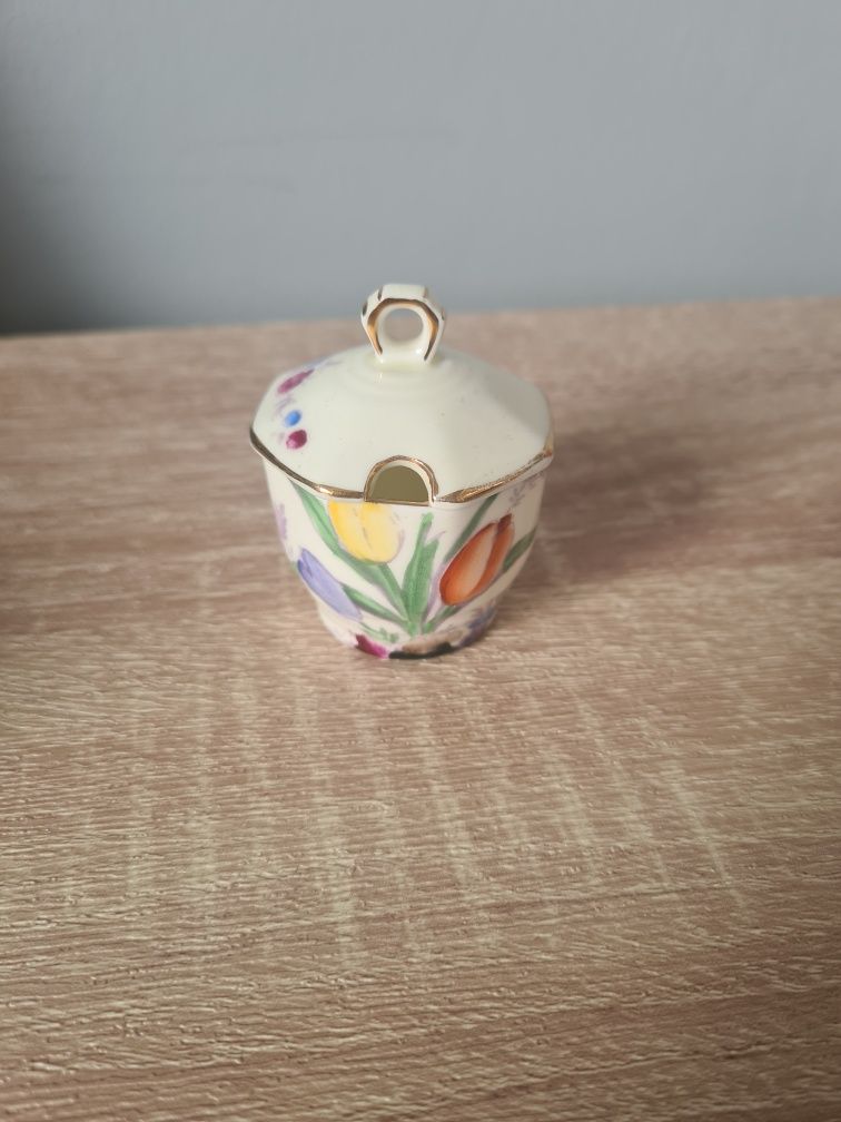 Mini cukierniczka porcelanowa, Plant Tuscan China