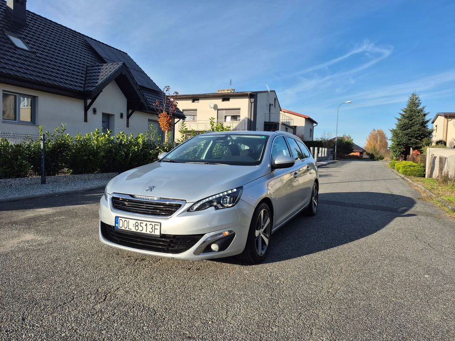 Peugeot 308 2.0Diesel,Automat,209TKM,Serwis,Navi,Klima,Alu,Tempomat,Super Stan