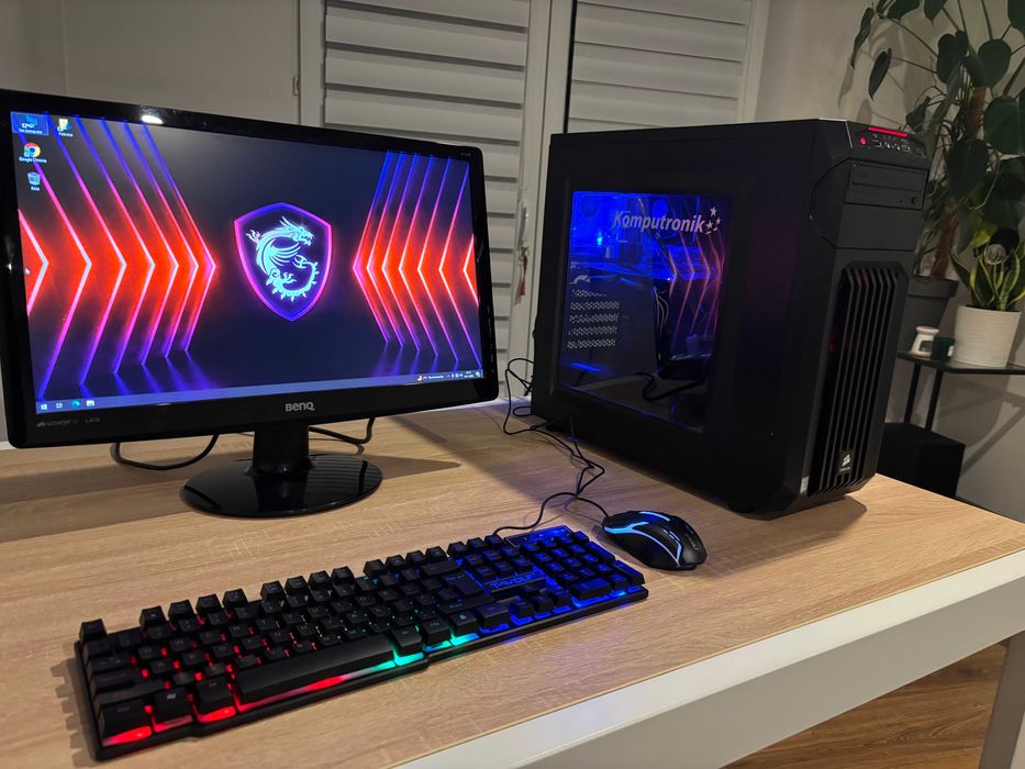 Zestaw Do Gier i5 4x3.4ghz/GTX-950/Ram-16GB/SSD+1TB/Monitor 22'