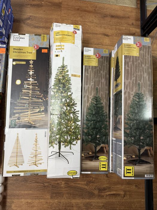 Ялинка Livarno новорічний декор акційна ціна Німеччина. елка деревʼяна