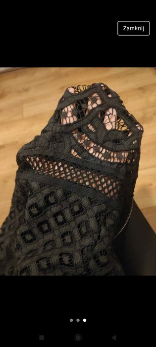 Sukienka Mini koronkowa