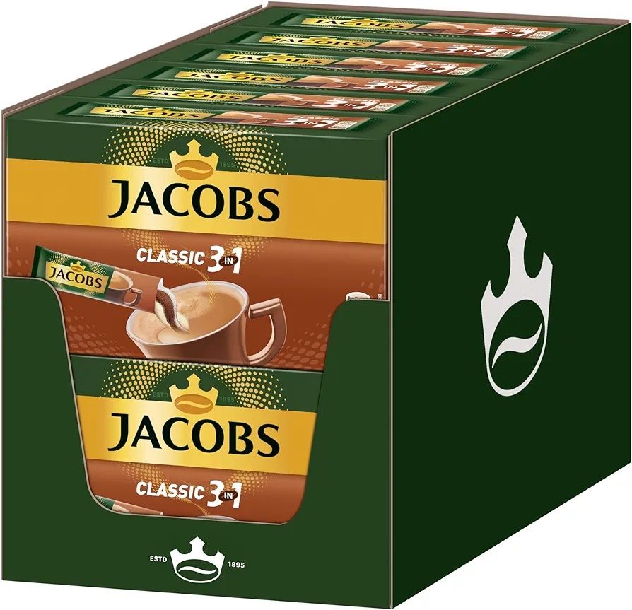 Kawa Jacobs Classic 3w1 ,3 X 10 saszetek z Niemiec