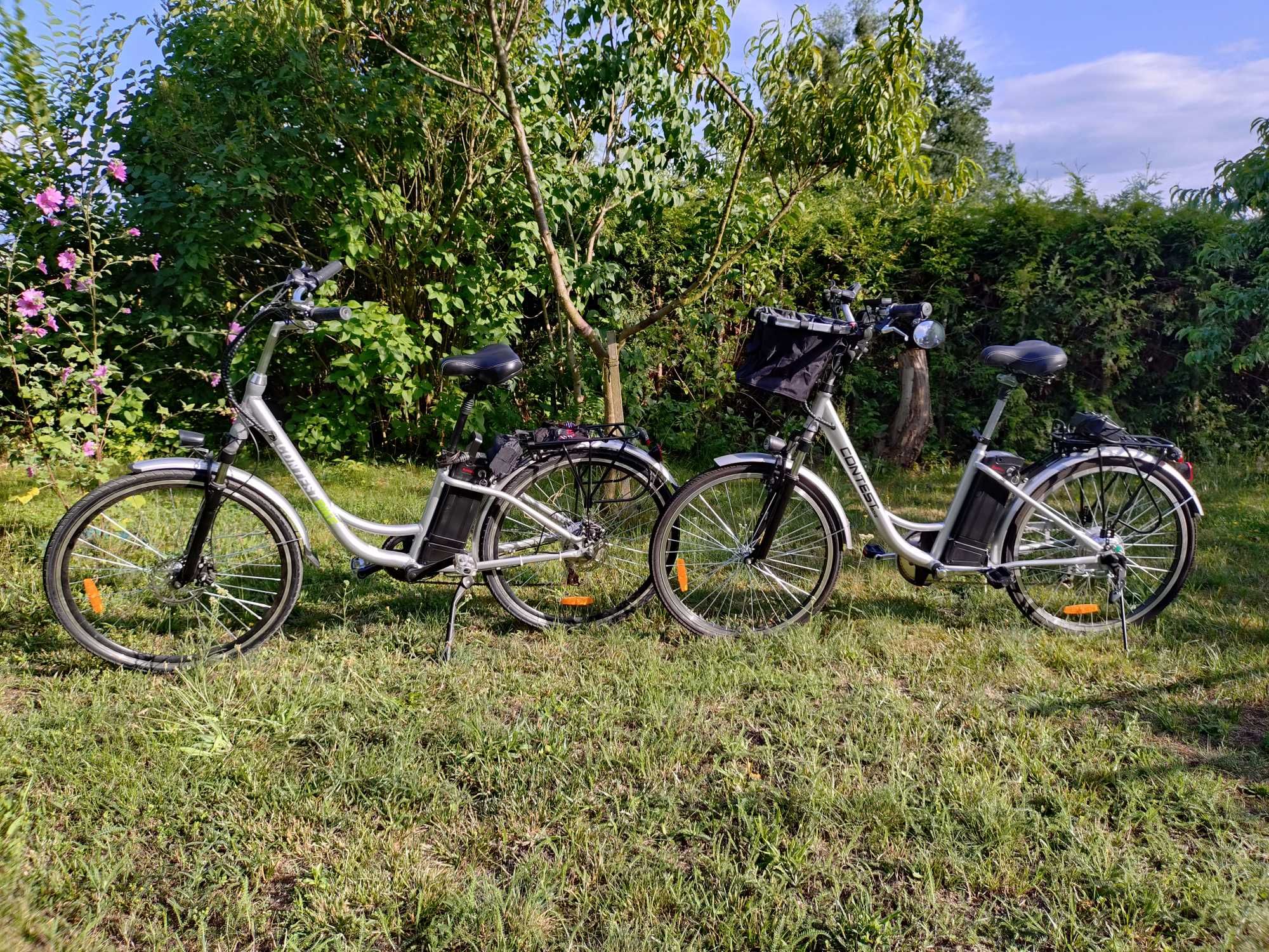Rower elektryczny 25km/h 8Ah Zasięg 40kM MANETKA