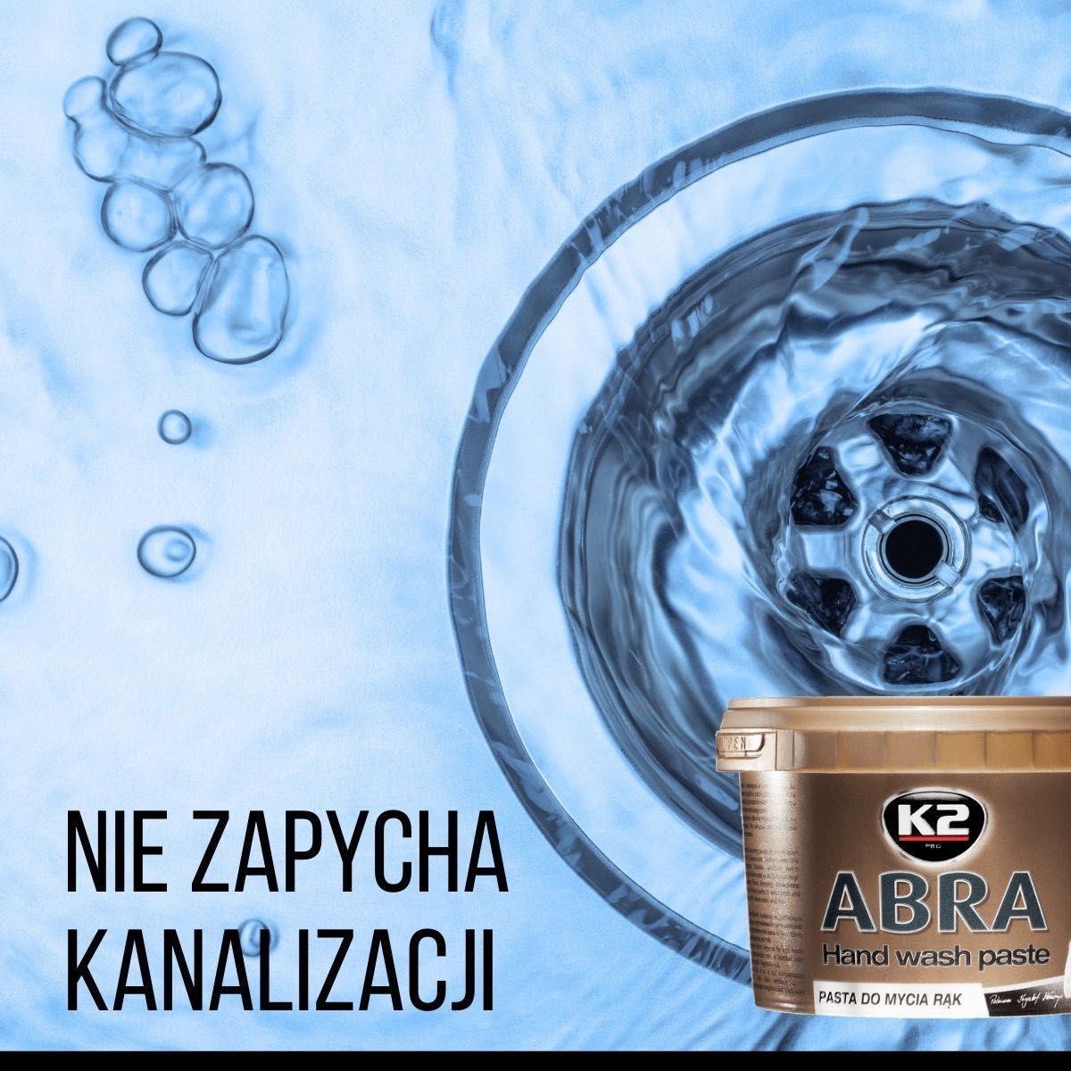 4x K2 ABRA pasta do mycia zabrudzonych rąk 500 ml W521N