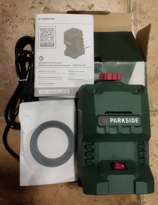 Aparelho de afiar brocas Parkside