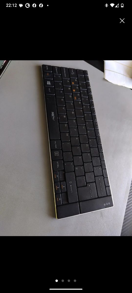 Teclado + rato mkplus bluetooth
