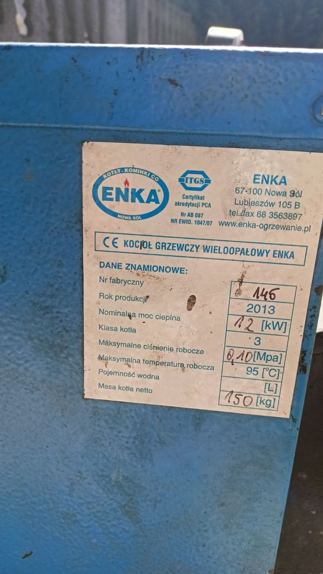 Piec C.O ENKA 12KW