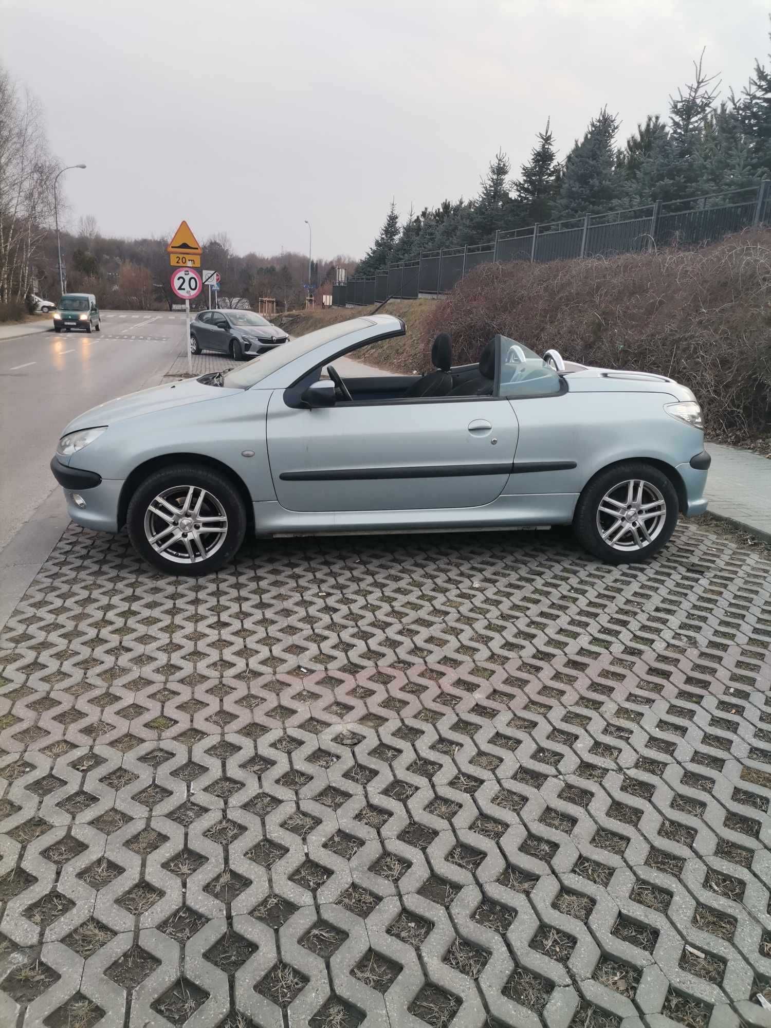 Peugeot 206 CC Cabrio 1,6 benzyna