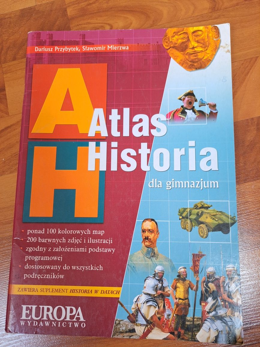 Atlas historyczny - D. Przybytek,  S. Mierzwa