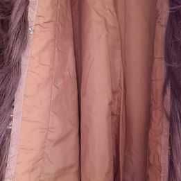 Casaco de cerimónia em cabelo artificial