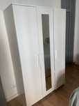Vendo roupeiro armário IKEA BRIMNES espelho