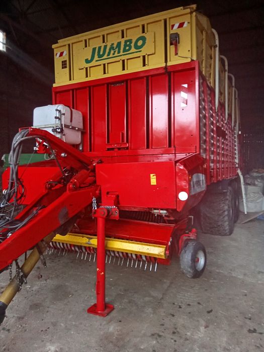 Przyczepa samozbierająca Pottinger jumbo