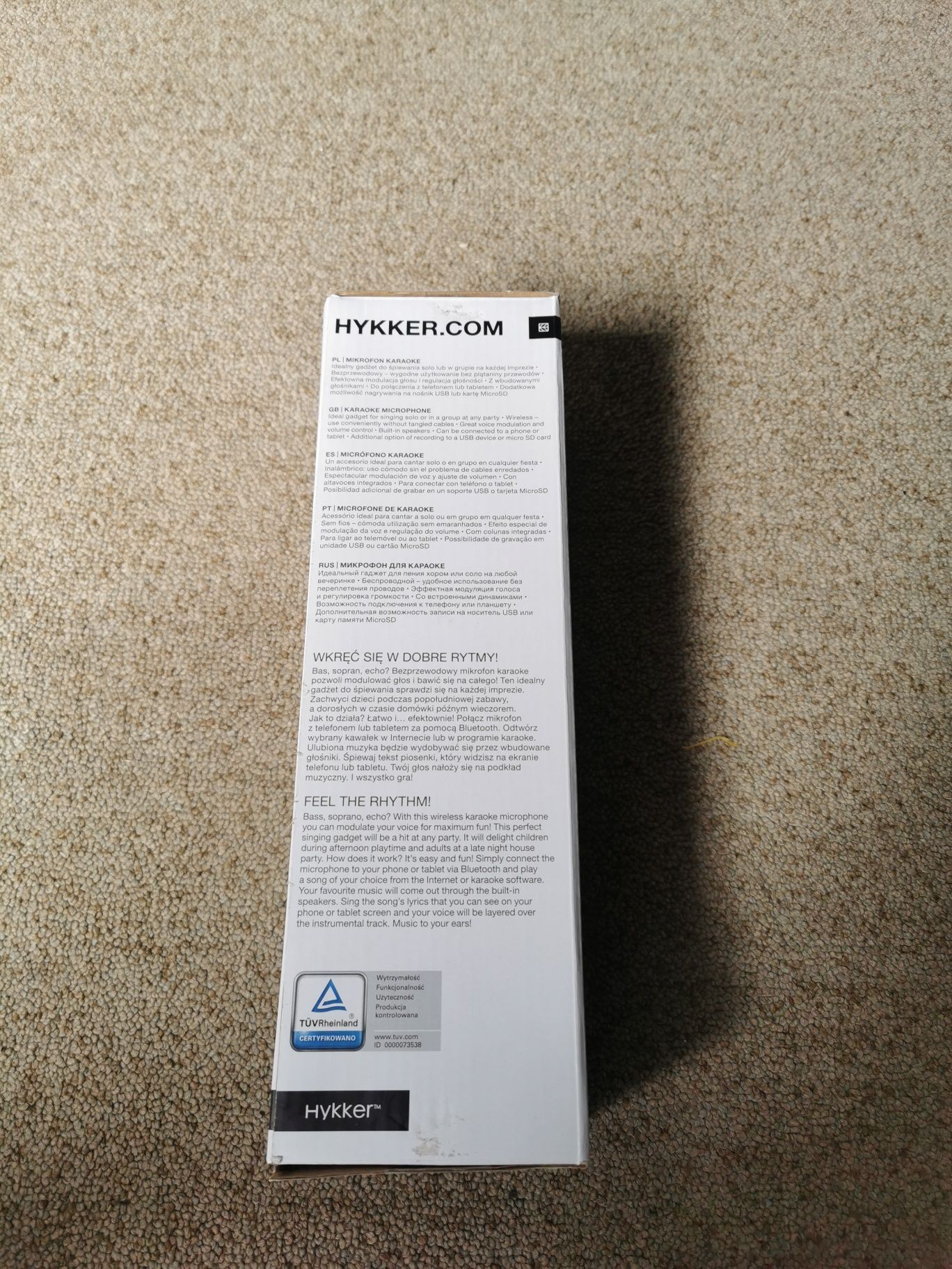 Mikrofon Hykker Bluetooth jak nowy