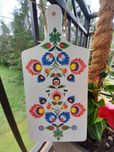 Deska ozdobna decoupage.