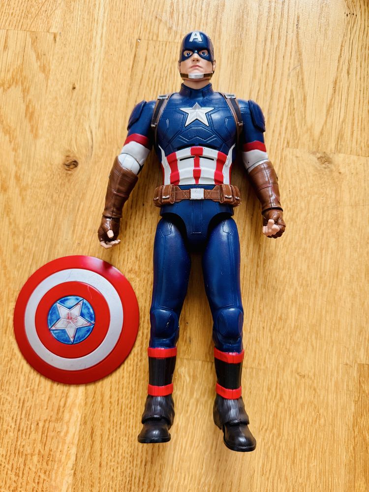 Figurki Marvel Disney Store Thor Capitan America Power Icons