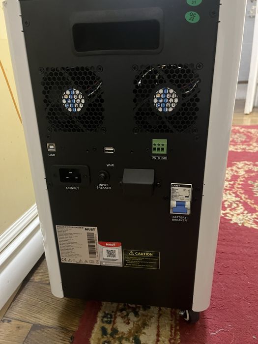 Система автономного живлення MUST HBP18-2024 LiFePO 2 кВт год з МРРТ