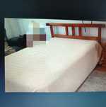 Cama de casal + estrado