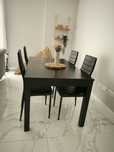 Mesa Extensível IKEA (oferta 4 cadeiras)