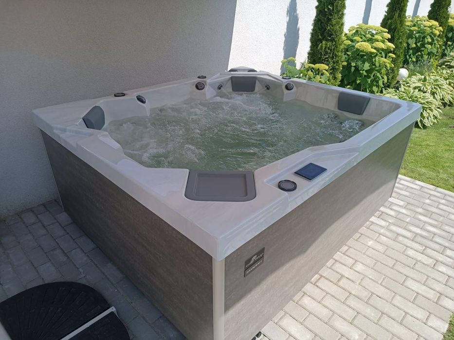 Spa ogrodowe jakuzi OKA 3 Hanscraft 5-osobowe UV+ ozonator Bluetooth