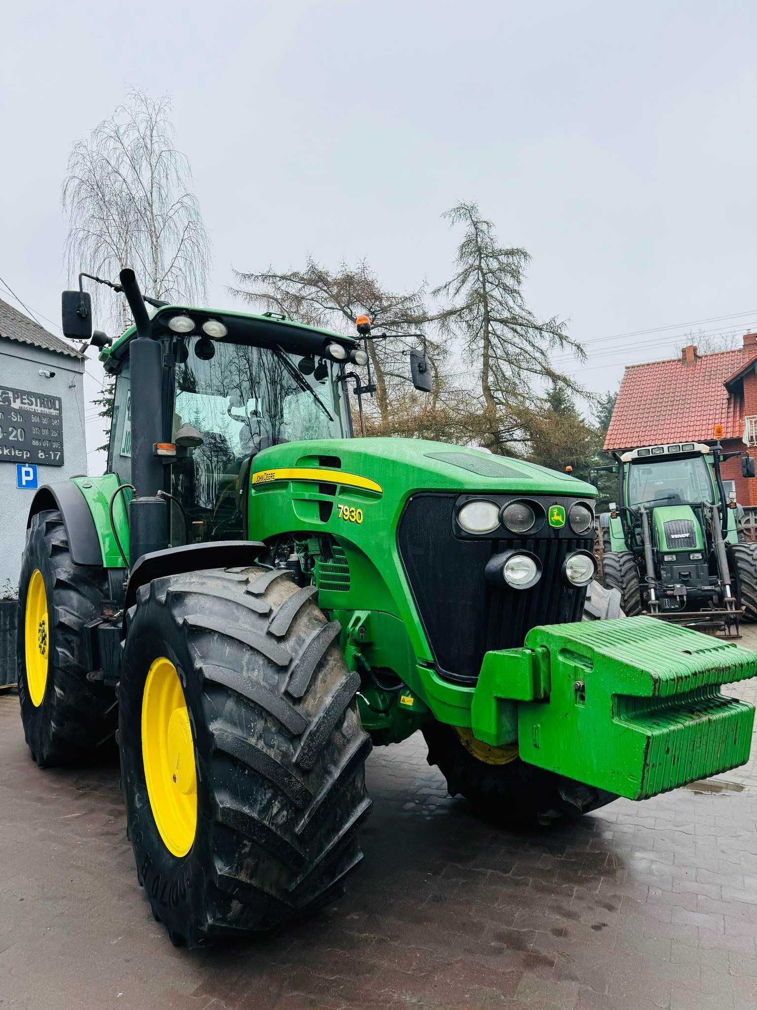 JOHN DEERE 7930, 2009r, 260KM, pneumatyka, ISOBUS, Autotrac ready