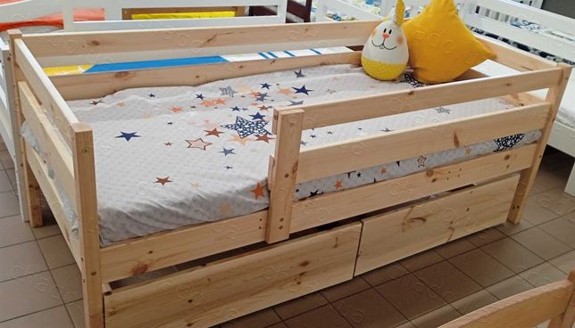 Ліжко з Дерева для Дитини/Кровать для Ребенка /Детская Кроватка Сосна