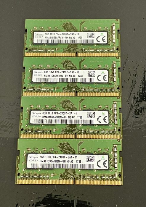 Pamięć Ram 32GB Hynix DDR4, 2400 MHz, CL17 HMA81GS6AFR8N-UH