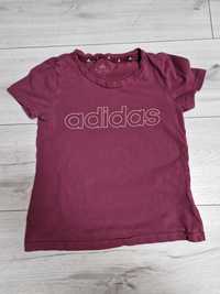 Bluzka na krótki rękaw t-shirt Adidas r 140