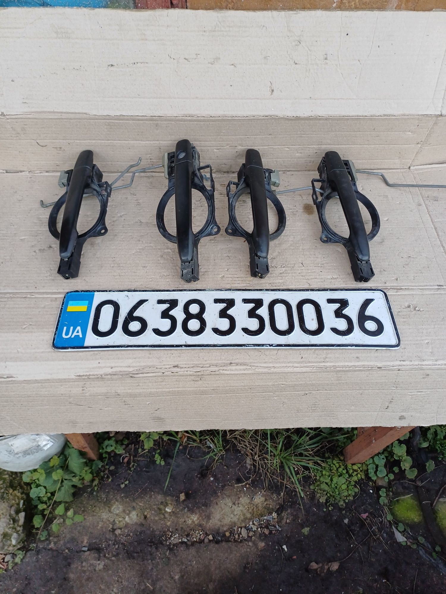 Mitsubishi outlander XL 2 06-12 дверні ручки ручки дверей