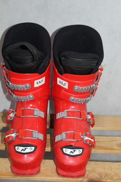Buty narciarskie Nordica GPTJ, roz. 23,5 cm- 36,5 EU (czerwone)