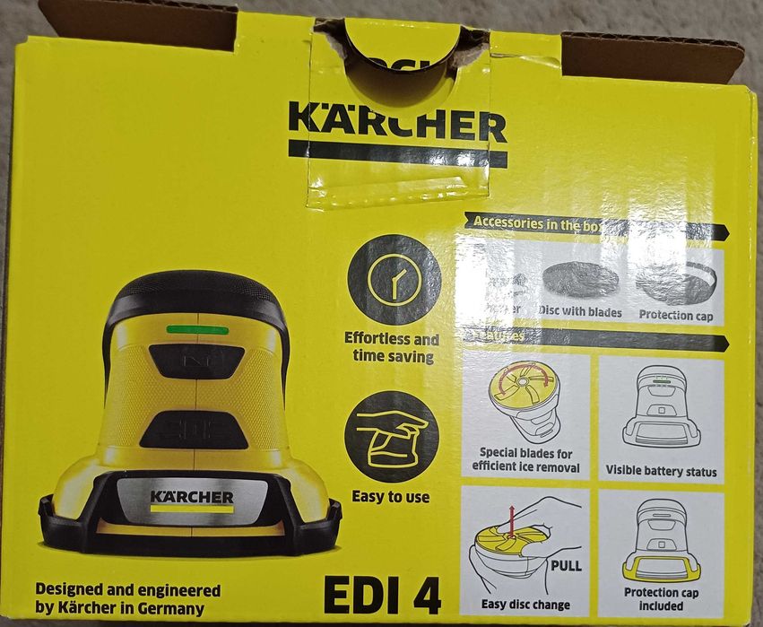 Akumulatorowa skrobaczka do lodu Karcher EDI 4