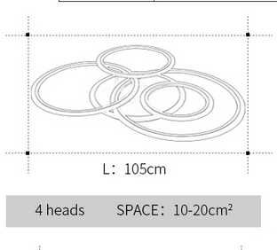 Lampa led sufitowa - nowa