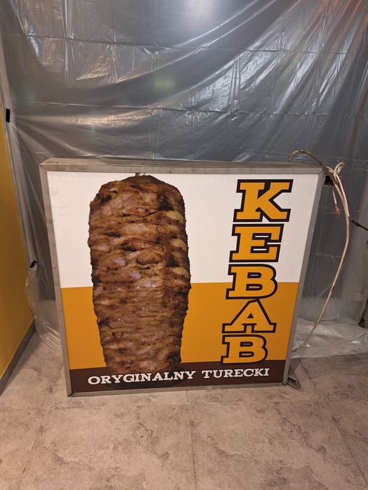 Stelaż Baner na własną reklamę na ścianę,