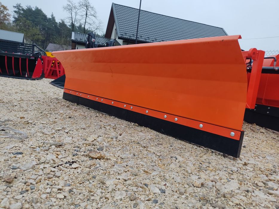 Pług do śniegu prosty solidny na tura tuza wózek widłowy