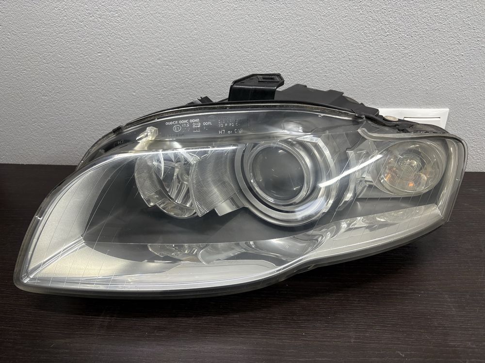Lewa lampa bi-xenon A4 B7