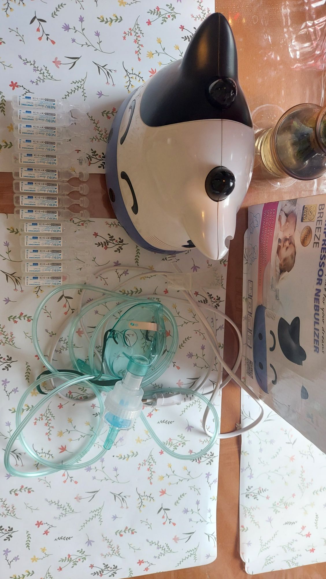 Inhalator nebulizator kompresowy BREEZE  dla dzieci