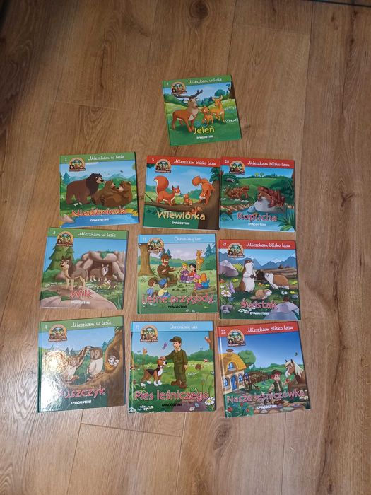 Książki "Mieszkam w lesie"