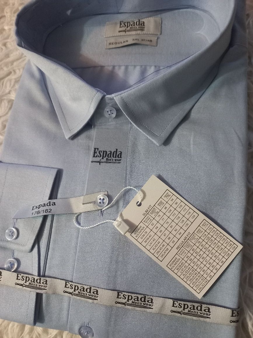 Elegancka koszula męska 3xl