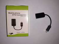 Кабель-переходник MicroUSB на USB (OTG-адаптер)