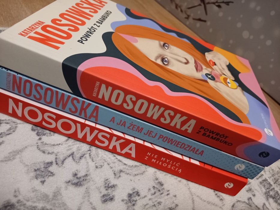 3 x Nosowska ksiazki