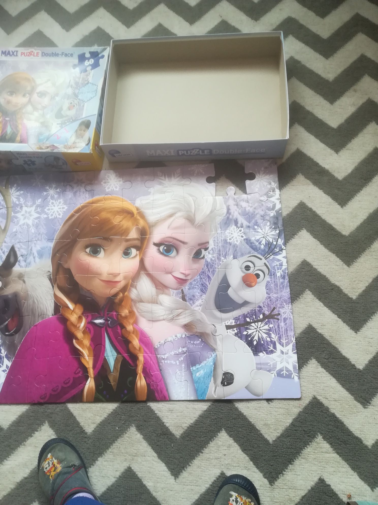 Puzzle dla dziewczynki duże elementy