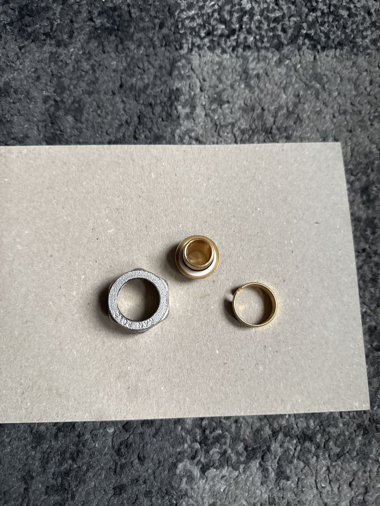 Śrubunek mosiężny GW uniwersalny do rur alupex- 20 G3/4" Kan-therm