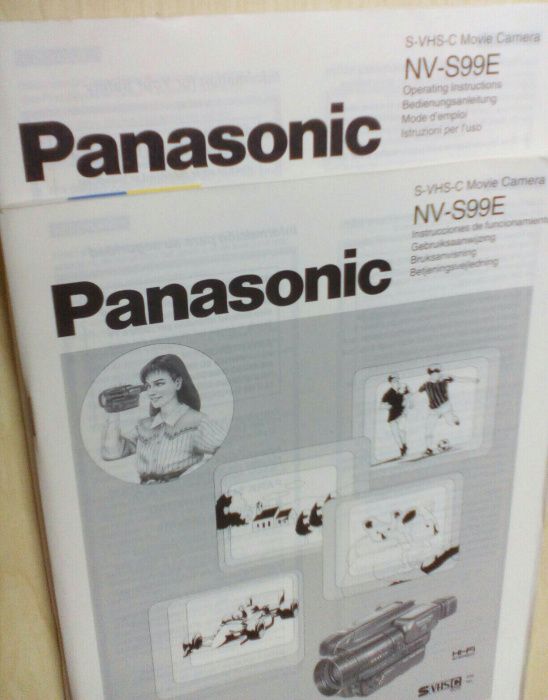 Câmara de Filmar Panasonic NV-S99E.