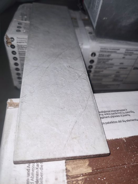 Плитка Rapid Bianco 74x300x9 Cerrad 2,5 кв та Фуга