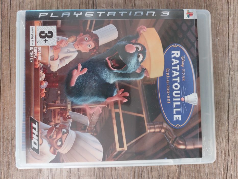 PlayStation Ps 3 Ratatouille Ratatuj! Disney!