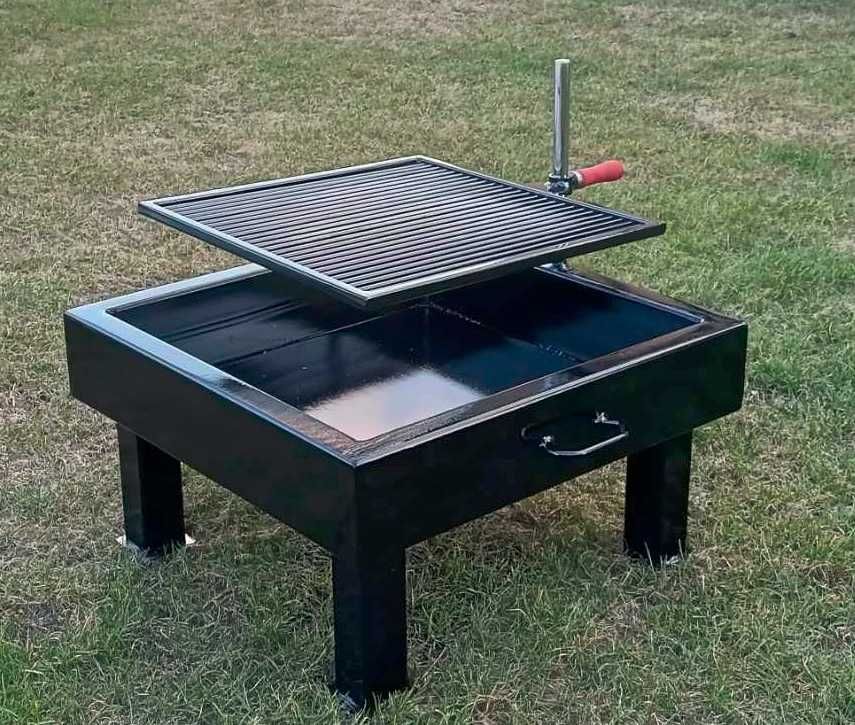 Grill / Palenisko *Wyrób rzemieślniczy* Duży i solidny 60x60cm