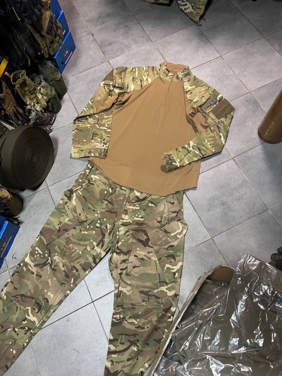 Британська Парка Smock Combat  Windproof Оригінал Британка куртка